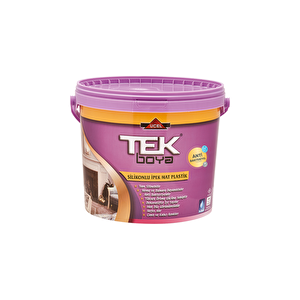 Tek Si̇li̇konlu İpek Mat Plasti̇k Boya Altin 2,5lt