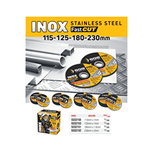 Sgs Inox Kesi̇ci̇ (230x1.9x22 Mm)