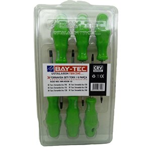 Bay-tec Tornavida Seti̇ Torx / 6 Parça