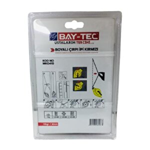 Bay-tec Boyali  Çirpi  İpi̇  Kirmizi  30 Mt 115gr