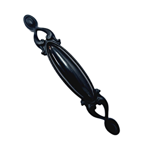 MİRAY 96 mm Metal siyah  porselen / 5 ADET