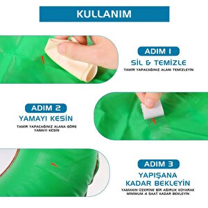 Argeus Kendinden Yapışkanlı Tamir Yaması (mont, Şemsiye, Şişme Yatak) Haki