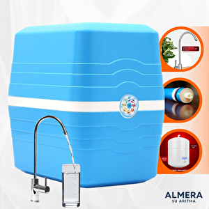 Ekstra Mineral Aşamalı Çelik Tanklı Premium Su Arıtma Cihazı