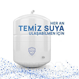 Ekstra Mineralli Çelik Tanklı Premium NSF onaylı 10 aşamalı Su Arıtma Cihazı