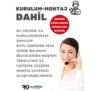 (Montaj Dahil) Dijital TDS Ekranlı Su Arıtma Cihazı Çelik Tanklı Mineral Aşamalı Ters Osmos RO Sistem [su arıtma cihazı]