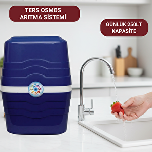 R.O. Systems Pompalı PH Mineral Aşamalı Su Arıtma Cihazı Çelik Tanklı