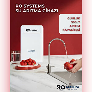 R.O. Systems Su Arıtma Cihazı Ekstra PH Alkali Aşamalı Lüks Musluk ve Çelik Tanklı