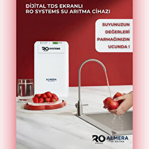 Dijital TDS Ekranlı Pompalı Su Arıtma Cihazı Reverse osmosis (ters osmoz) su arıtma cihazı