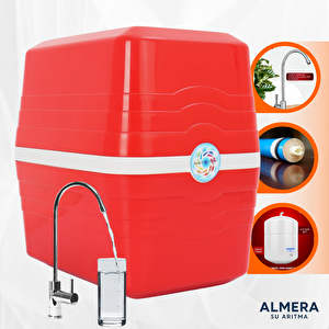 Ekstra Ph Alkali Mineralli Çelik Tanklı Premium Su Arıtma Cihazı