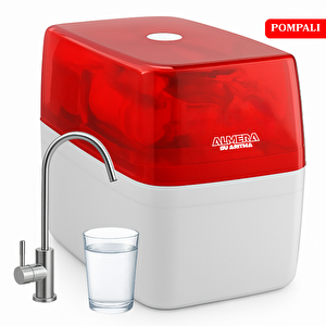 Pompalı 10 Aşamalı Ekstra Mineralli Çelik Tanklı Su Arıtma Cihazı