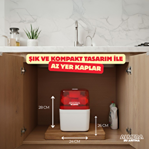 Pompalı 10 Aşamalı Ekstra Mineralli Çelik Tanklı Su Arıtma Cihazı