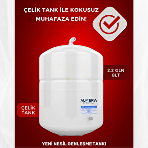 10 Aşamalı Ekstra Ph Alkali Mineral Aşamalı Lg Membranlı Çelik Tanklı Su Arıtma Cihazı