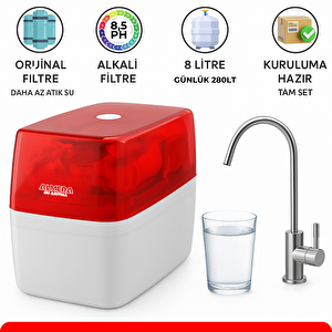Ekstra Mineralli Çelik Tanklı Lg Chem Membranlı Su Arıtma Cihazı