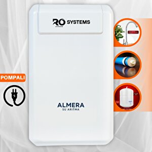 Pompalı Su Arıtma Cihazı PH Mineral Aşamalı Çelik Tanklı Tertemiz, sağlıklı ve güvenli içme suyu için geliştirilmiş su arıtma cihazı