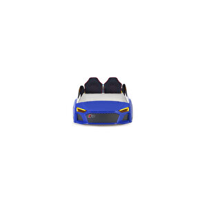 Mavi Arabalı Yatak V12 Audi Full Ledli Kumandalı Ve Müzikli