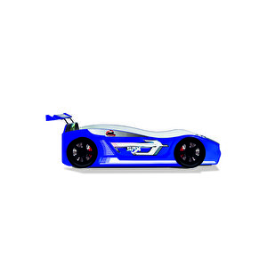 Mavi Arabalı Yatak Spx Işıklı Full Plastik