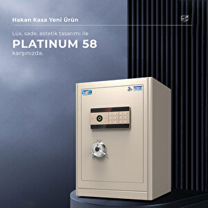 Platinum 58 Akilli Çeli̇k Kasa