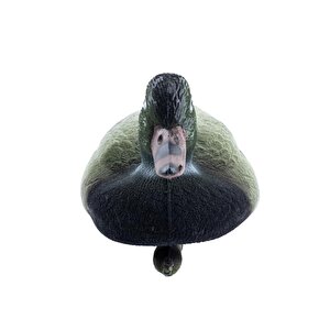 Yeşil Baş Ördek Mühresi - Tüylü - Küçük - Erkek - Yüzen Mühre - Savage - Hd 002r
