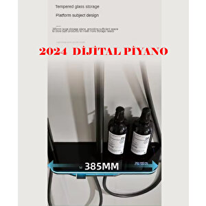 2024 Dijital Piyano Duş Seti Antrasit 5 Fonksiyonlu