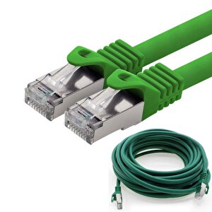 Irenis 7,5 Metre Cat7 Kablo S/ftp Lszh Ethernet Network Lan Ağ Kablosu Yeşil