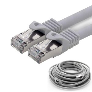 Irenis 7,5 Metre Cat7 Kablo S/ftp Lszh Ethernet Network Lan Ağ Kablosu Gri