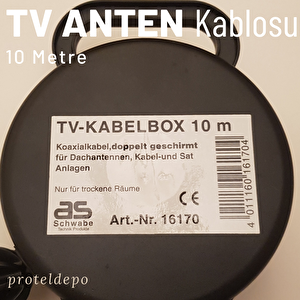 Tv Anten Kablosu, Makaralı Hazır Kablo, 10 Metre