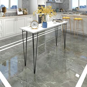Knsz Yemek Masası Hemdem Byzsyh 075*100*040 Mutfak Ofis Çalışma Beyaz