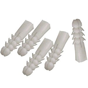 Made Plasti̇k Dübel 6 Mm 100 Adet