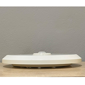 Simge Hareket Sensörlü Slim İnce Kasa Ledli Acil Kilitli Tavan Armatürü Beyaz Işık