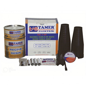 Tamer 3x95+50 1kv Bakır İletkenli Reçineli Kablo Ek Muf E1 39550