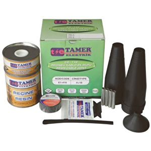 Tamer 3x50+25 1kv Bakır İletkenli Reçineli Kablo Ek Muf E1 35025