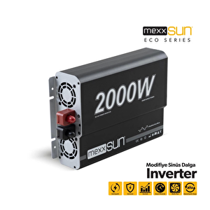 Mexxsun 12v 2000w Modifiye Sinüs İnverter