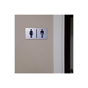 Metal Look Serisi Wc Yönlendirme Seti