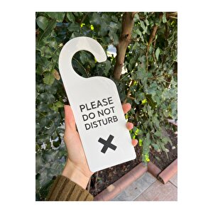 Lütfen Rahatsız Etmeyiniz Kapı Kolu Askısı Do Not Disturb