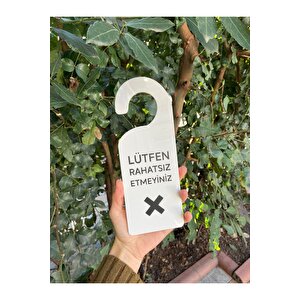 Lütfen Rahatsız Etmeyiniz Kapı Kolu Askısı Do Not Disturb