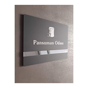 Soft Seri (pansuman Odası ) Ofis Kapı Isimliği Yönlendirme Tabelası