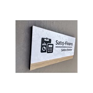 Klasik Mdf Serisi Satış-finans Kapı Isimliği