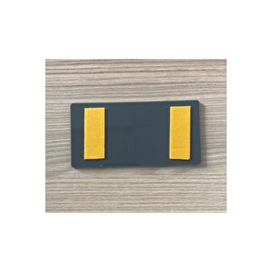 Minimal Parlak Antrasit Kapı Numarası