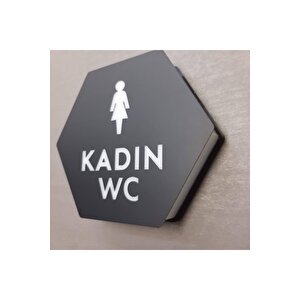 Honeycomb Serisi Işıklı Erkek&kadın&engelli Wc Yönlendirme Seti