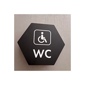 Honeycomb Serisi Işıklı Erkek&kadın&engelli Wc Yönlendirme Seti