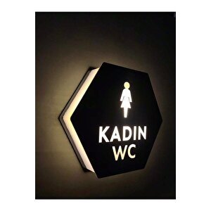 Honeycomb Serisi Işıklı Erkek&kadın&engelli Wc Yönlendirme Seti