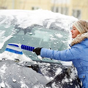 Michelin Mc6466 3’ü Bir Arada Kar Fırçası Ve Buz Kazıyıcı, Silecek Temizleyici