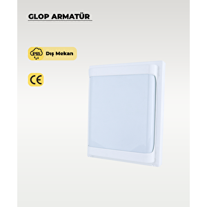 30 W Carpo Beyaz Plastik Led Armatür 3200k Sarı Işık