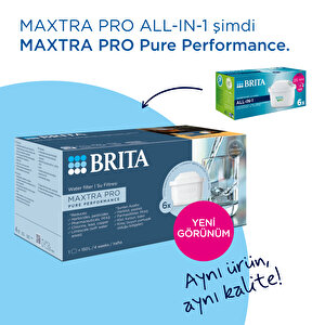 BRITA MAXTRA PRO Pure Performance Yedek Su Arıtma Filtresi, 12’li