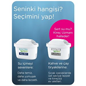 Brita Maxtra Pro Kireç Uzmanı Yedek Su Arıtma Filtresi, 2’li
