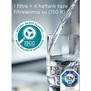 BRITA MAXTRA PRO Pure Performance Yedek Su Arıtma Filtresi, 10’lu