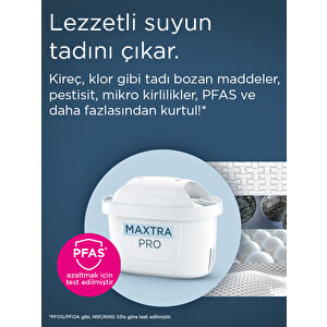 BRITA MAXTRA PRO Pure Performance Yedek Su Arıtma Filtresi, 10’lu