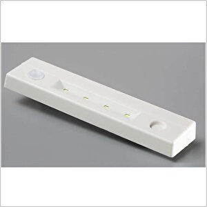 Dolap Içi Hareket Sensörlü Led Işık Lamba Aydınlatma Pilli Beyaz