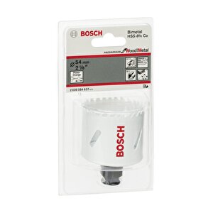 Bi-metal Ahşap & Metal Panç Otomatik Adaptörlü 54mm