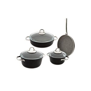 Darci Black 7 Parça Tencere Seti 500.01.01.8562